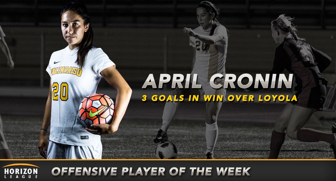 Cronin Earns League Player of the Week Honors