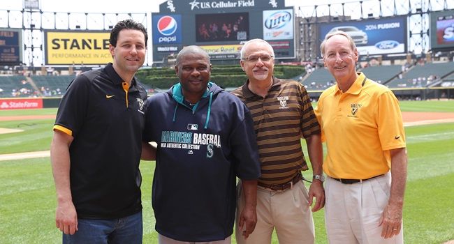 Drew Tosses First Pitch; McClendon Leads M's to Win Saturday