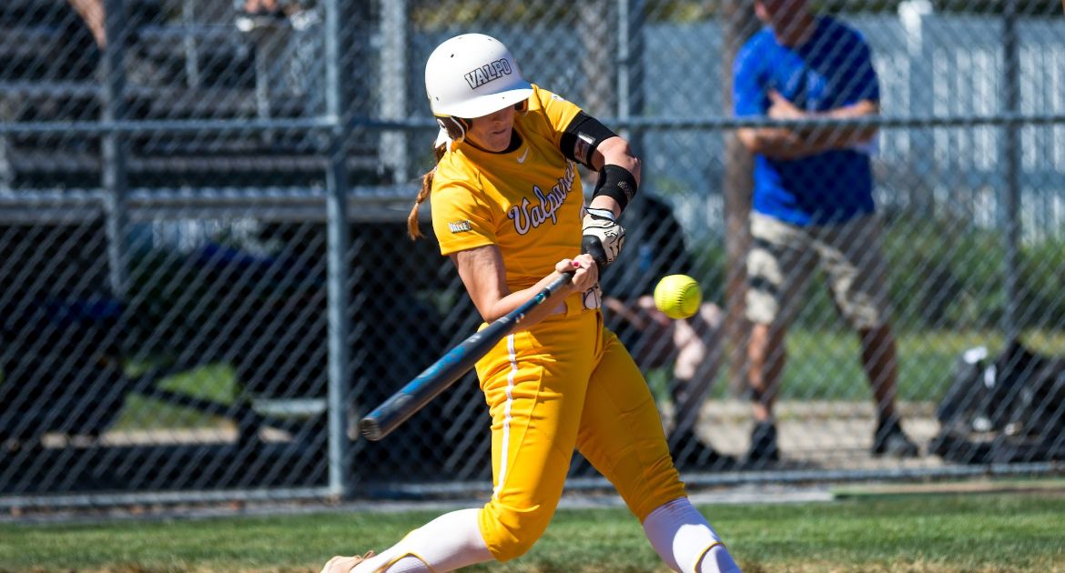 Lawton Connects on Pair of Homers as Softball Opens MVC Play