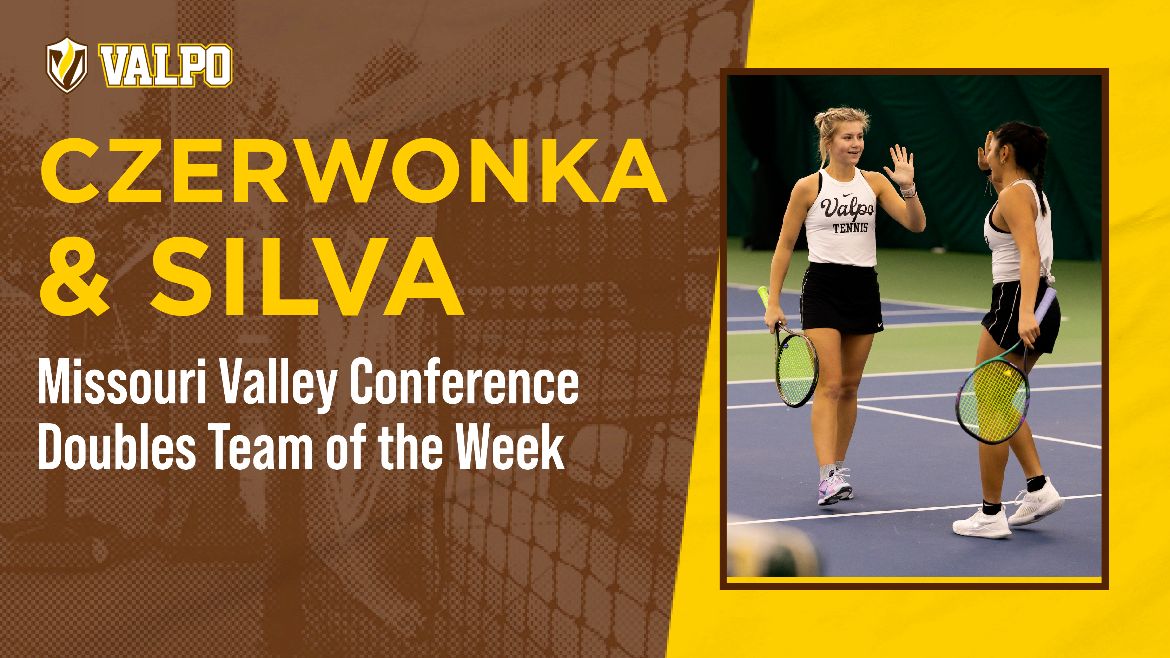 Silva, Czerwonka Named MVC Doubles Team of the Week