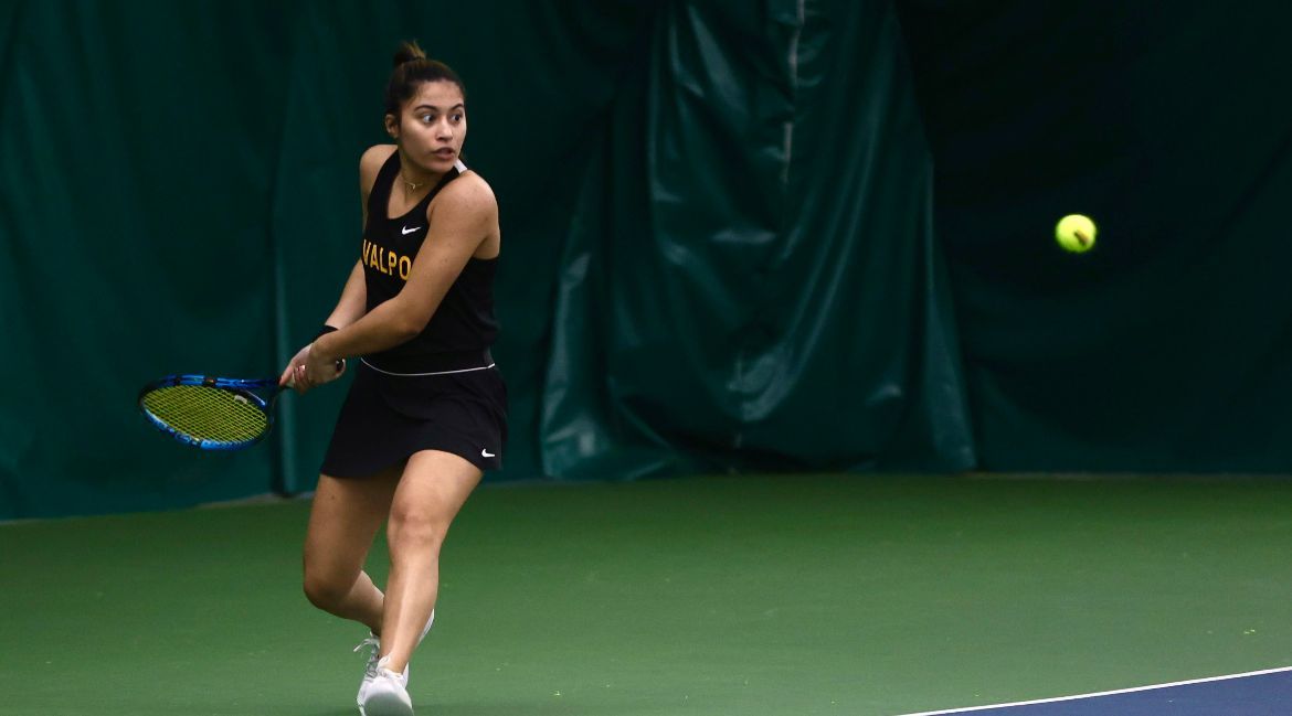 Tennis Tops Tommies Thanks to Three Triumphs in Singles