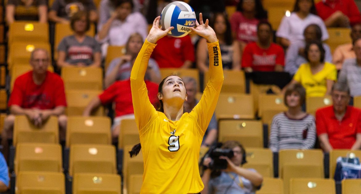 Anderson Leads Nation in Assists, Team Paces Country in Digs