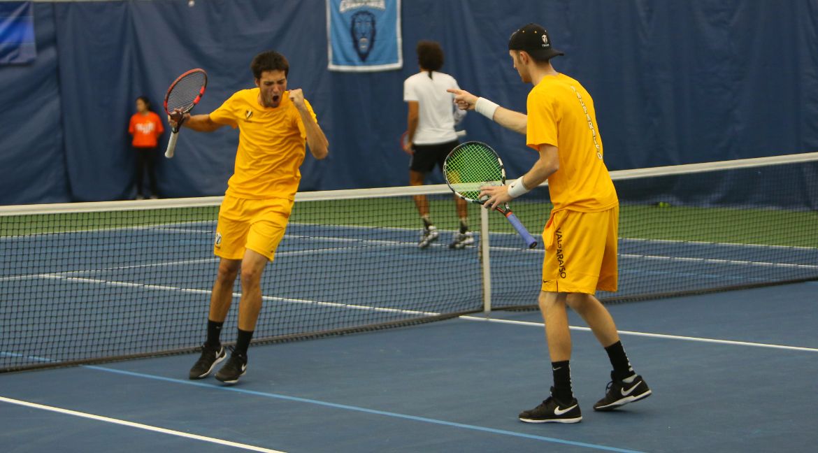 Men’s Tennis Doubles Team Makes Program History with National Indoor Performance