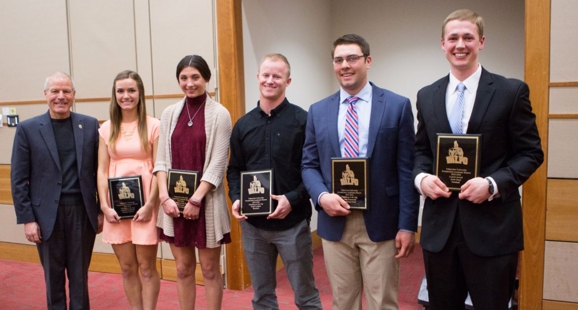 130 Valpo Student-Athletes Honored at Annual Honors Banquet