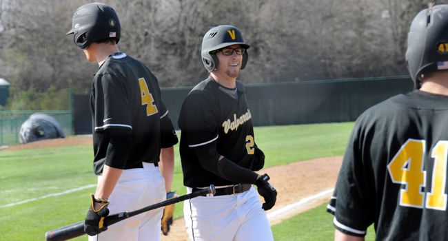 Baseball Wins Home Finale Behind 14-Hit Attack