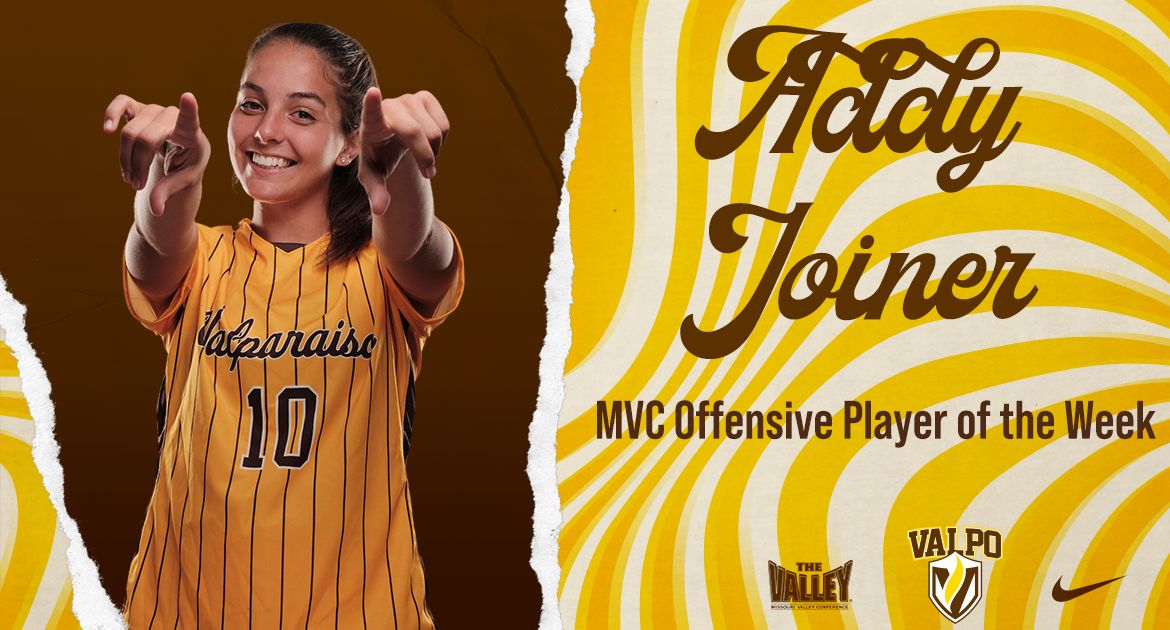 Joiner Earns MVC Offensive Player of the Week Honor