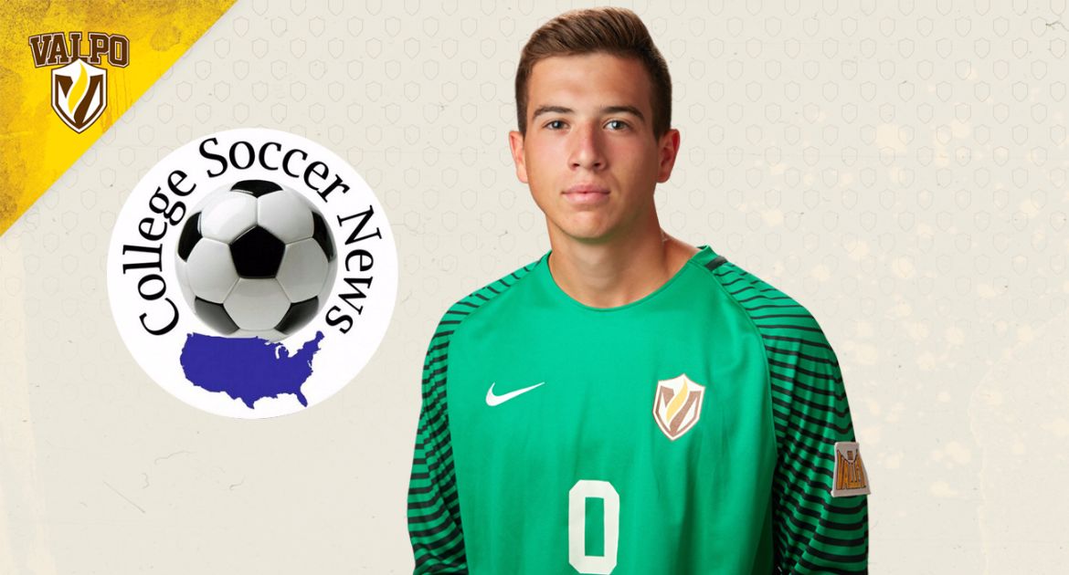 Miras Named to College Soccer News National Team of the Week