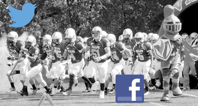 Follow the Crusader Fall Sports Teams on Social Media!