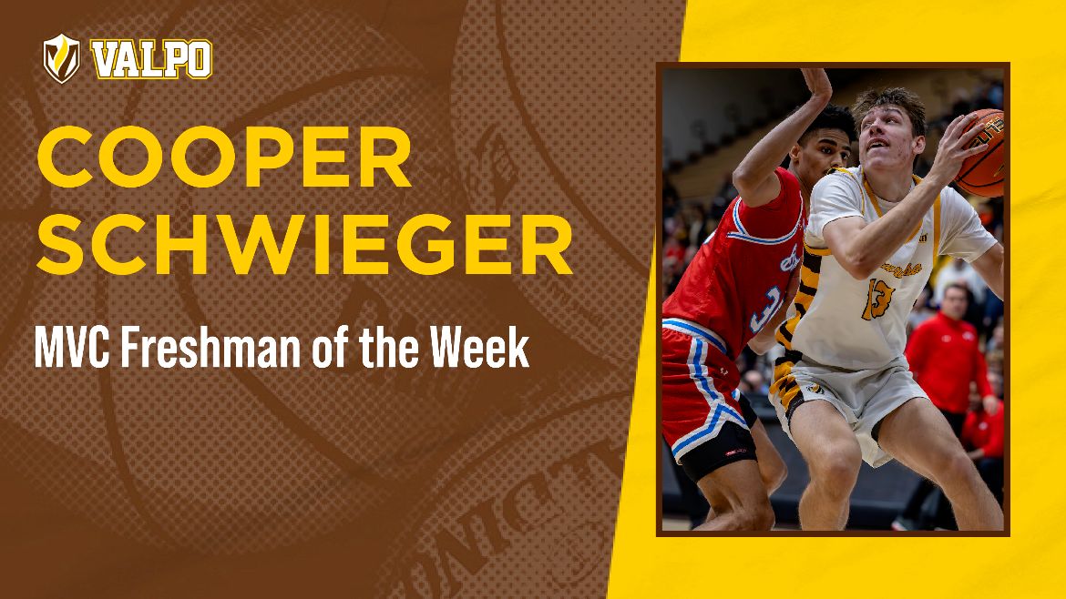 Schwieger Named MVC Freshman of the Week for Second Time