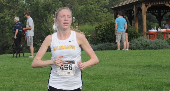 Richardson leads the Crusaders with a top-ten finish
