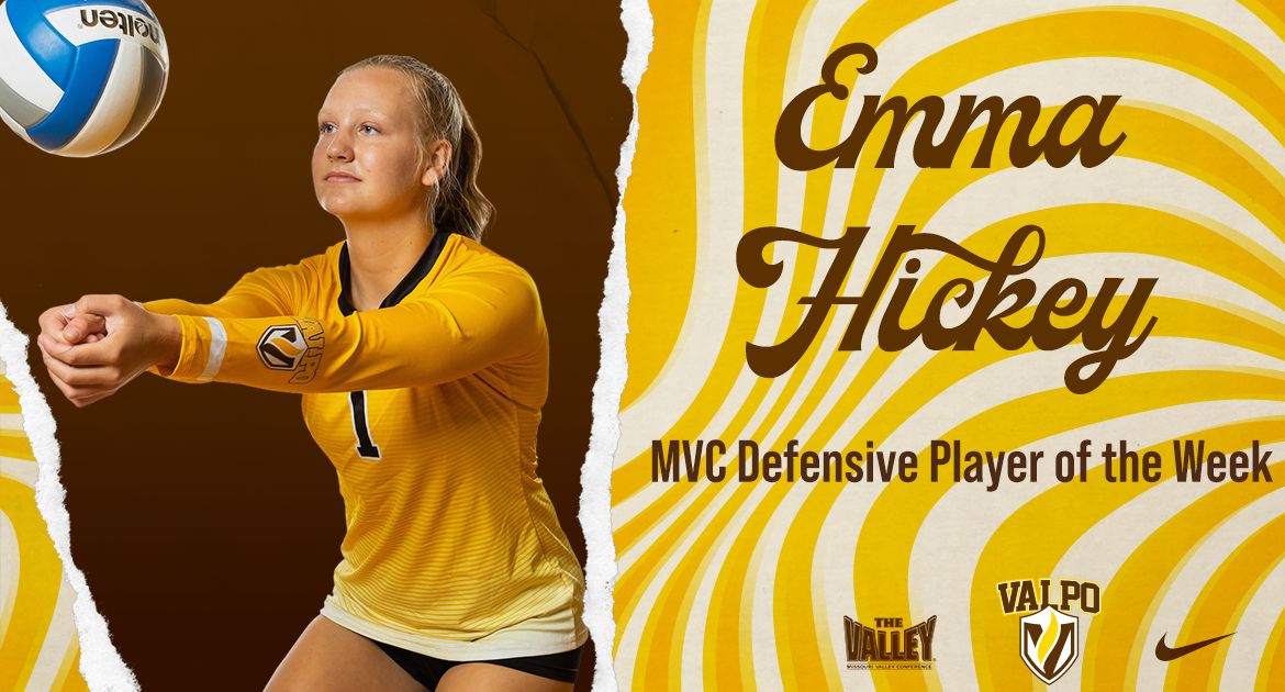Hickey Earns MVC Defensive Player of the Week Honor