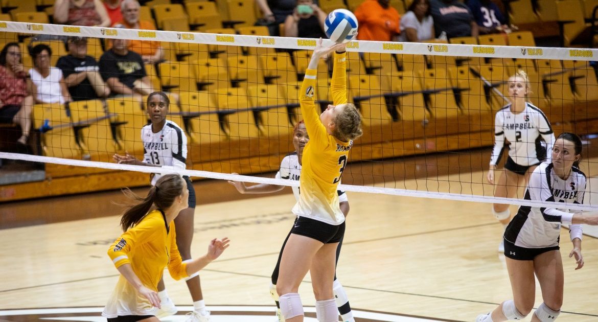 Volleyball Hits 20-Win Mark with Win at Belmont