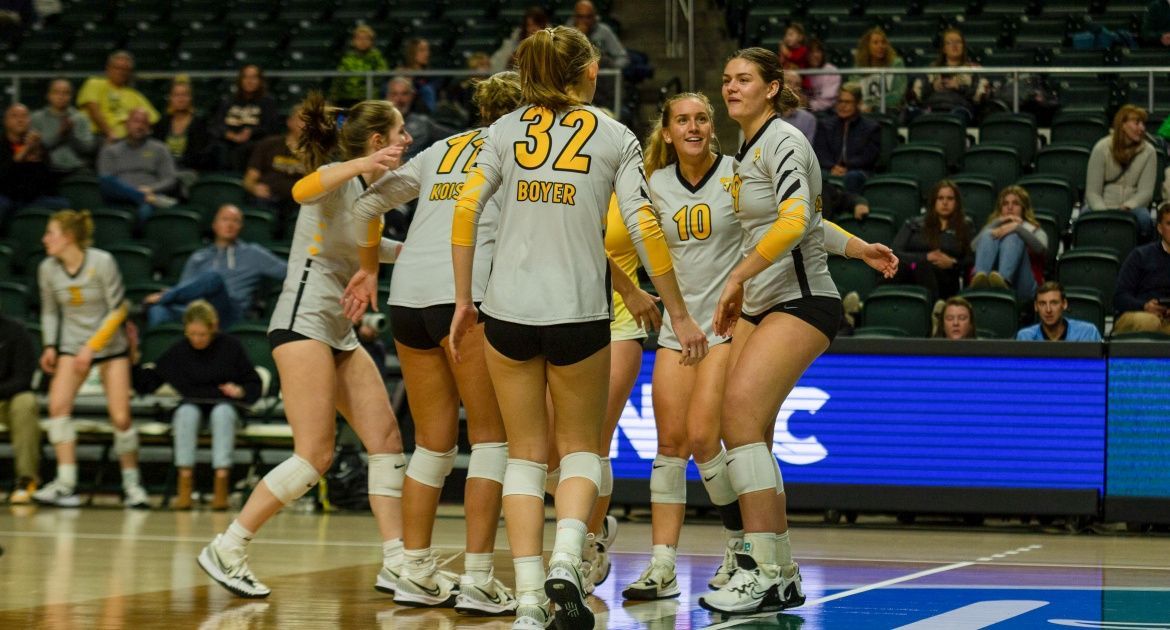 Volleyball Falls to Ohio in NIVC Opening Round