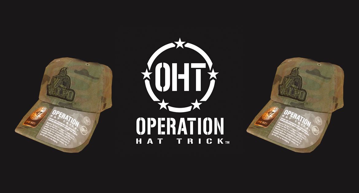 Valpo Athletics Teams Up with Operation Hat Trick