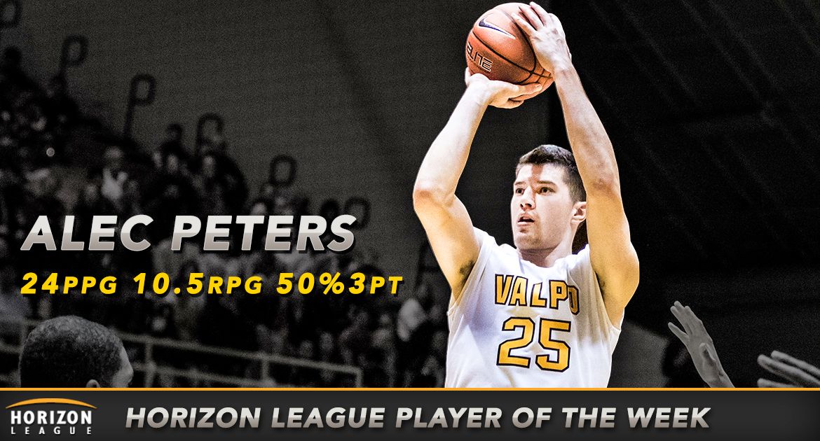 More Honors Roll In For Valpo’s Alec Peters