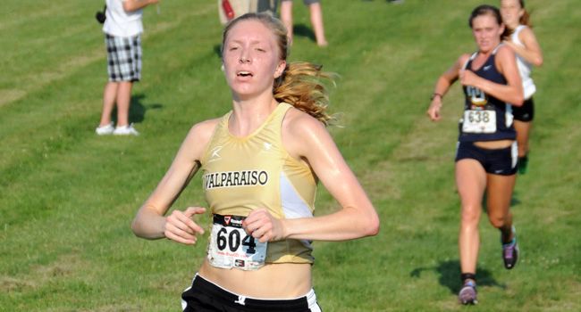 Richardson Again Leads the Pack as Valpo Women Place 21st at Bradley Classic; Men Finish 19th