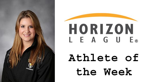 Valpo’s Segatto Earns Horizon League Swimmer of the Week Honors