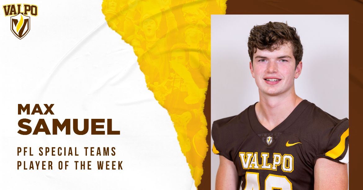 Max Samuel Named PFL Special Teams Player of the Week