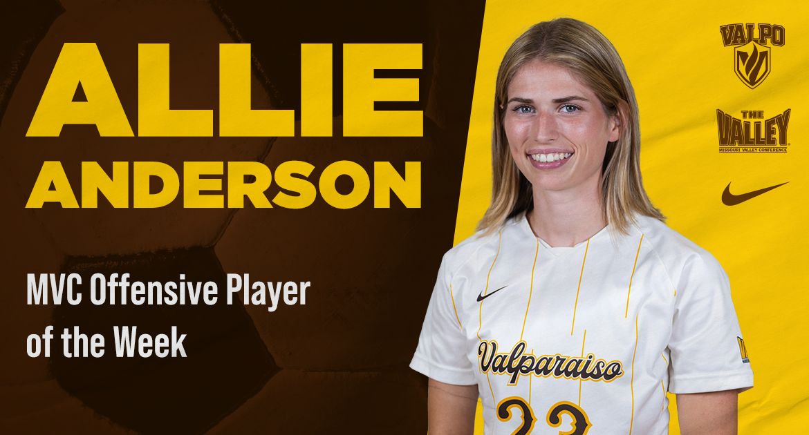Anderson Named MVC Offensive Player of the Week