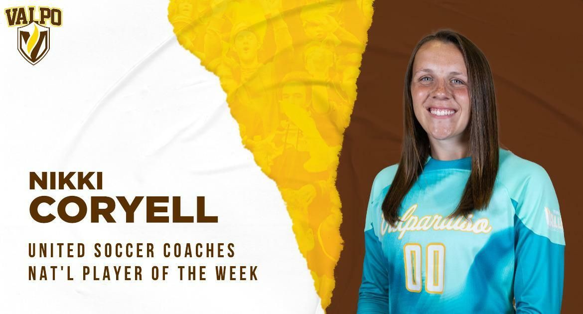 Coryell Named United Soccer Coaches National Player of the Week