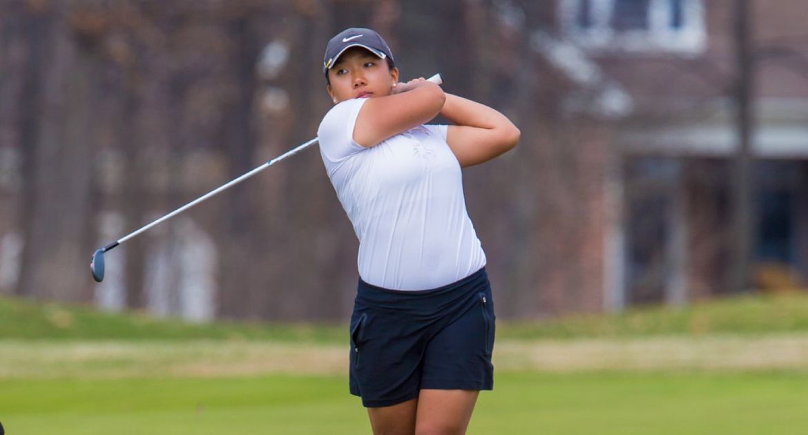 Angie Kim Posts Career Weekend at Bucknell
