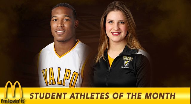 Dority, Segatto Named Valparaiso Athletes of the Month for December