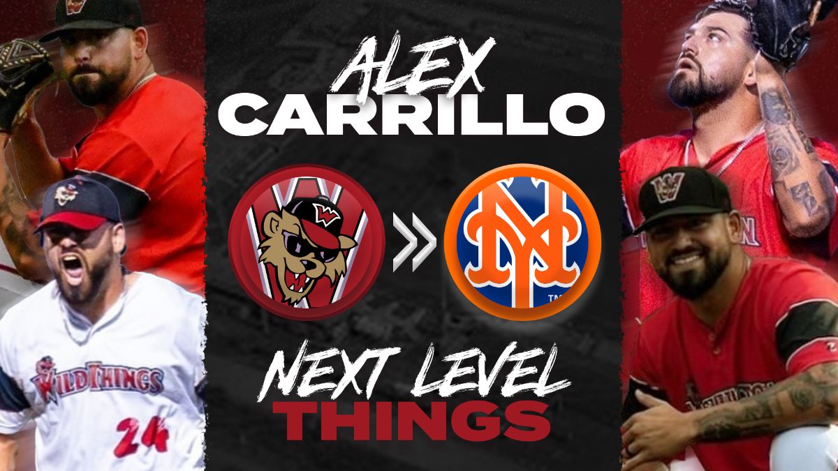 2024 Wild Things RHP Alex Carrillo Signed by Mets, Assigned to Triple-A