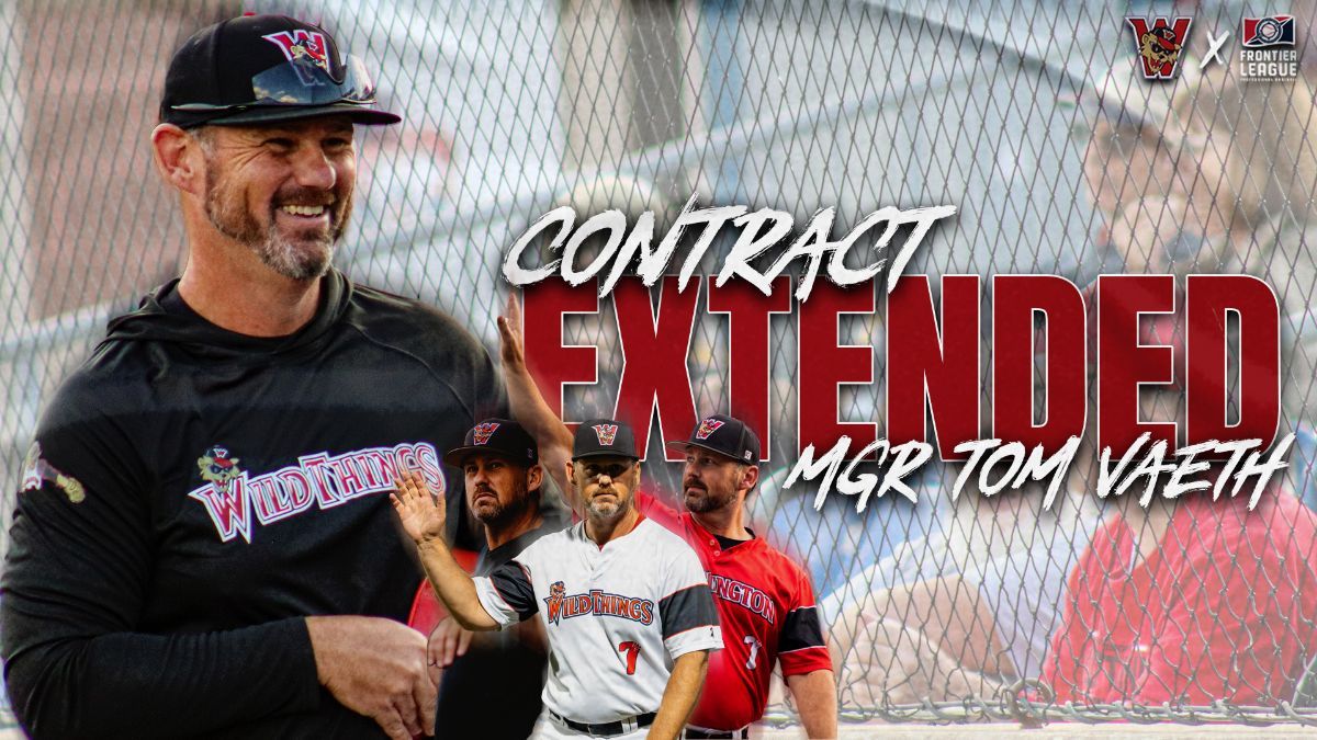 Manager Tom Vaeth's Contract Extended Through 2027 Season