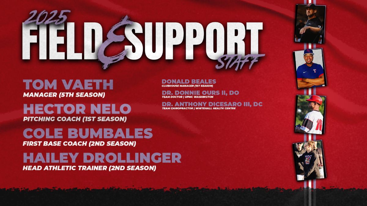 2025 Field and Support Staff Finalized