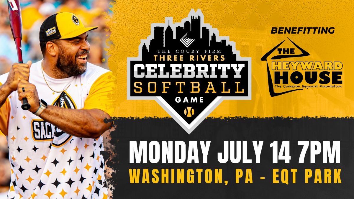 Fifth Annual Three Rivers Celebrity Softball Game, pres. by The Coury Firm, Announced