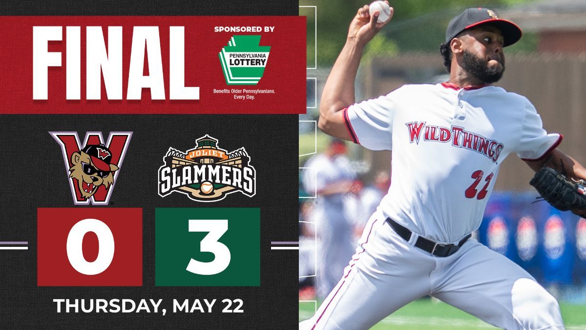 Wild Things Bats Stymied by Kines, Things Drop Rubber Game