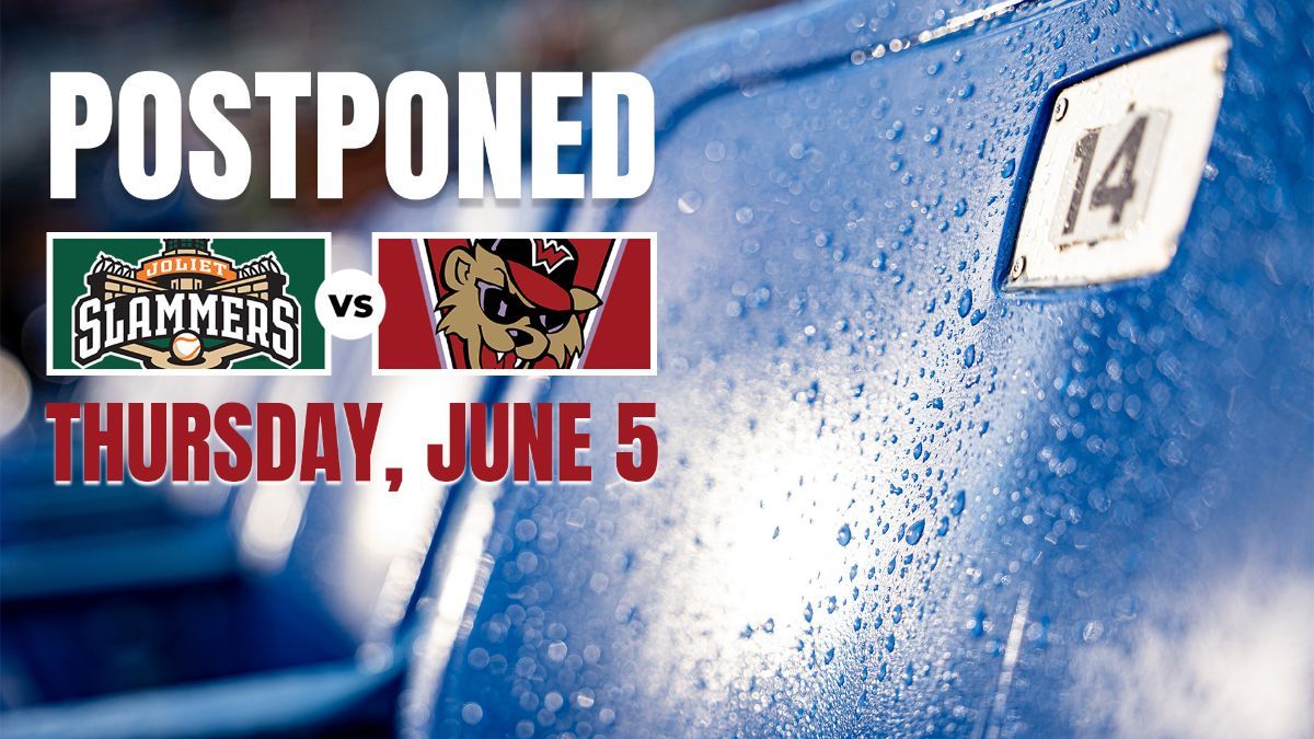 Wild Things, Slammers Rubber Game Postponed