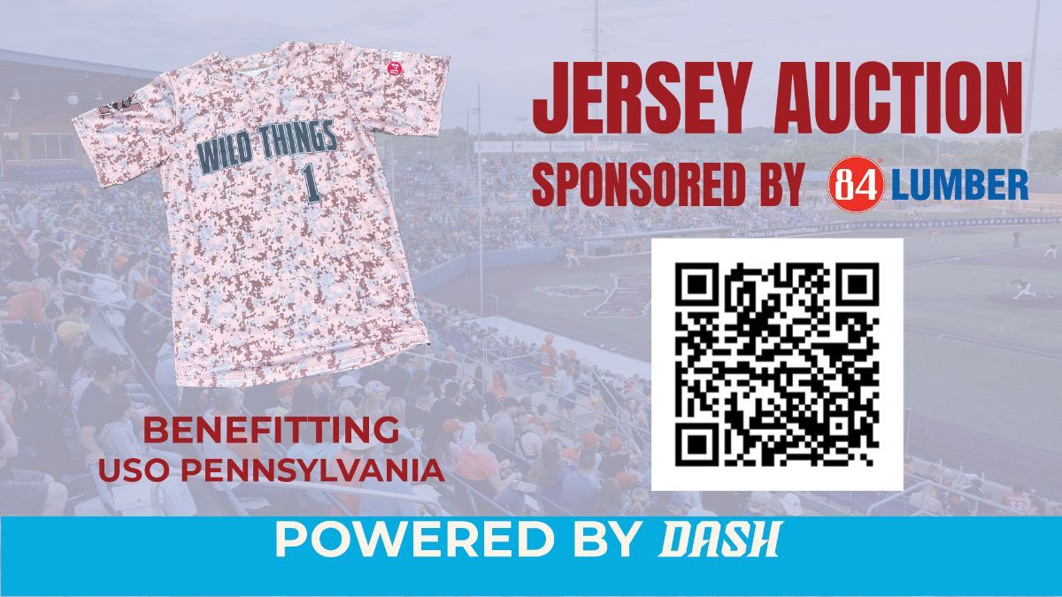 Salute to Service Jersey Auction for Saturday, 6/14 Live!