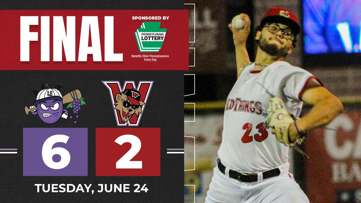 Wild Things Drop Series Opener to Lake Erie After Tough 6th