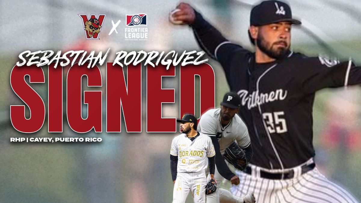 2024 American Association Rookie Pitcher of Year Sebastian Rodriguez Signs