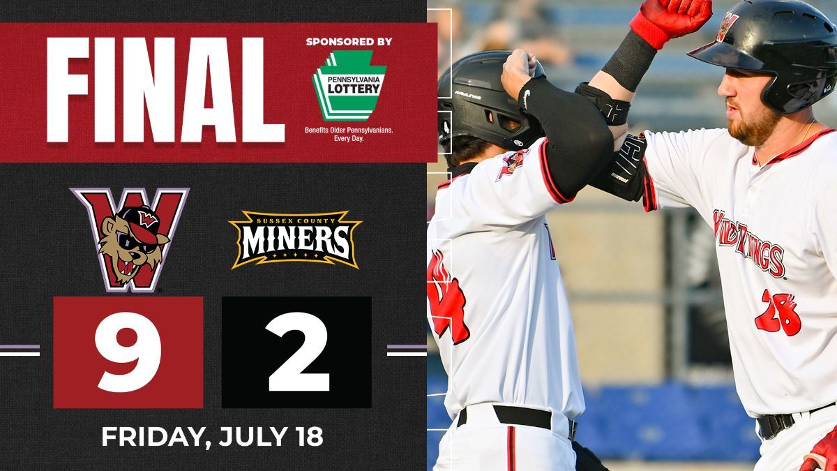 Wild Things Collect 15 Hits, DiValerio Quality Start in Series-Opening Win