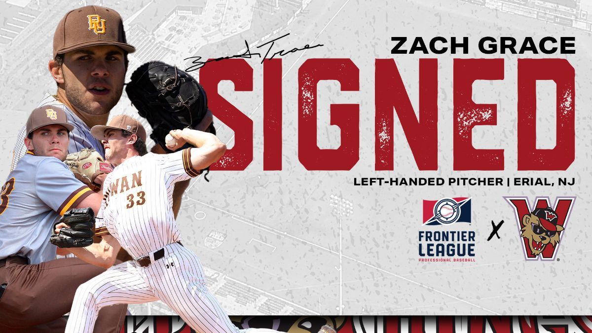 Washington Signs LHP Zach Grace From D3 Rowan, Declines Options