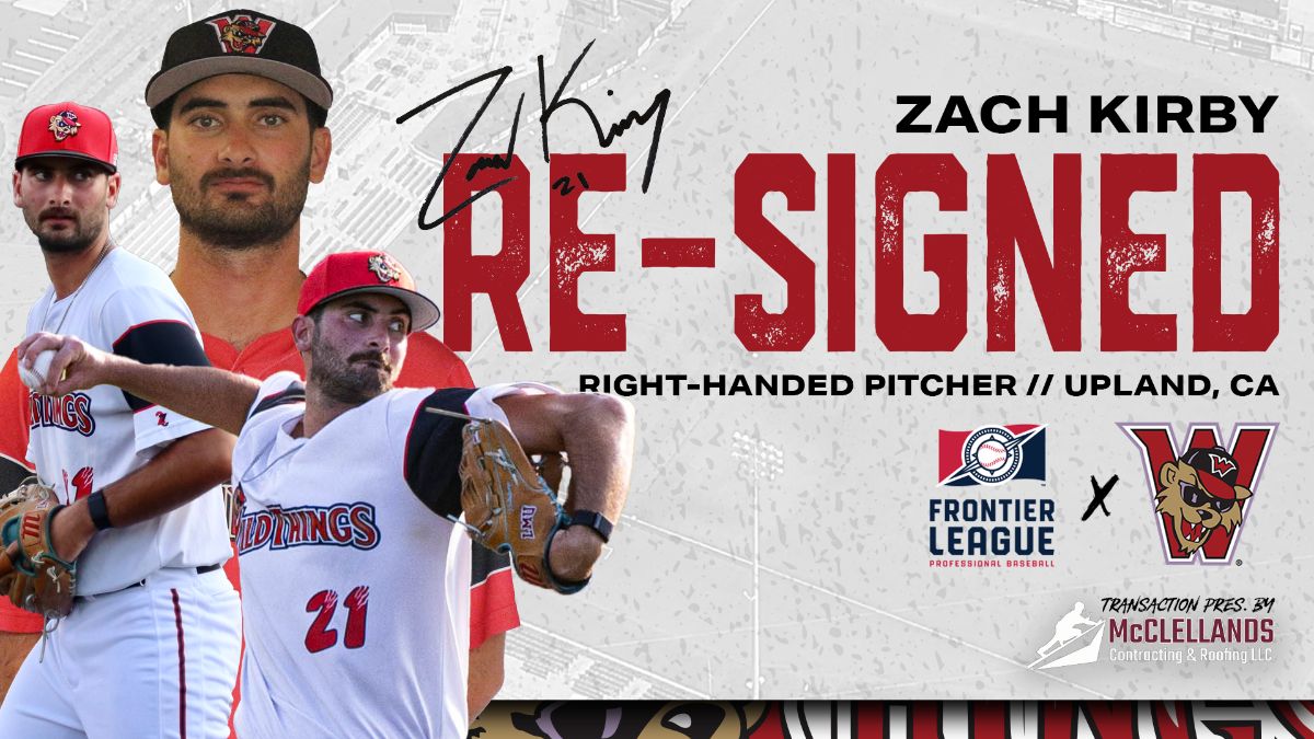 RHP Zach Kirby Signs Extension With Washington