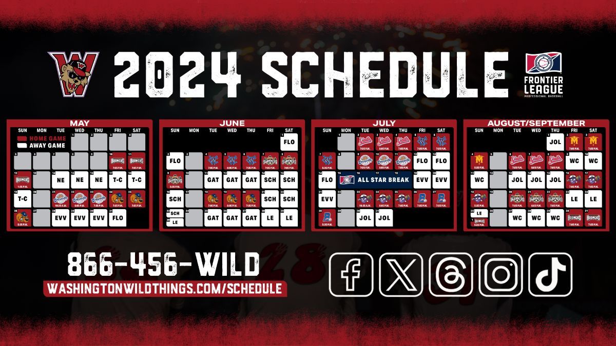 Wild Things Make 2024 Home Game Times Official