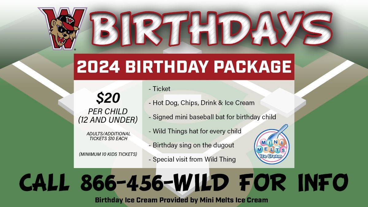 Book Your Birthday Party Now!