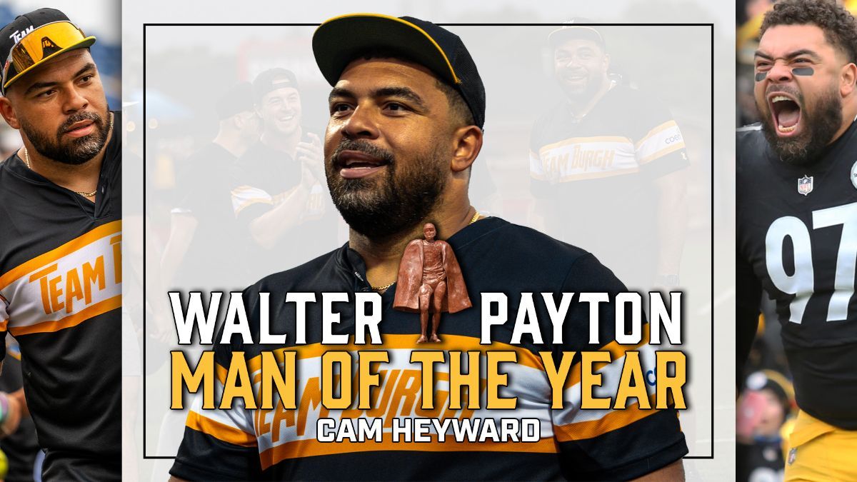 Cam Heyward Named NFL Walter Payton Man of the Year