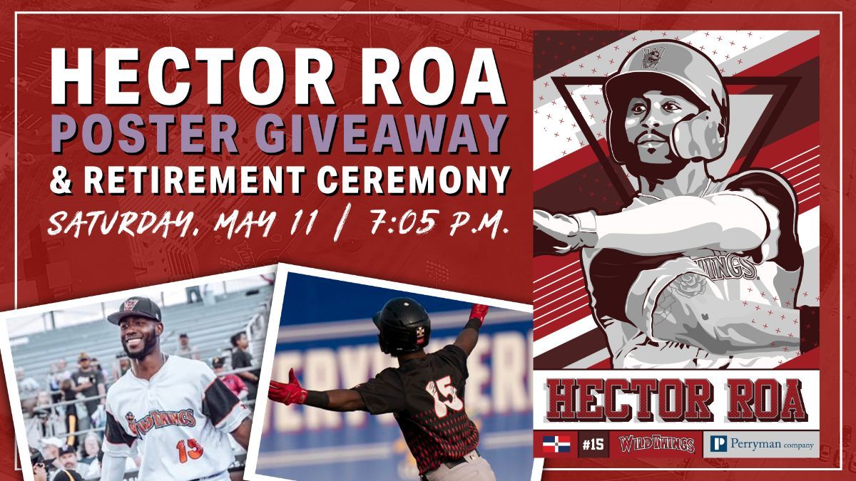 Wild Things Announce Hector Roa Poster Giveaway For May 11