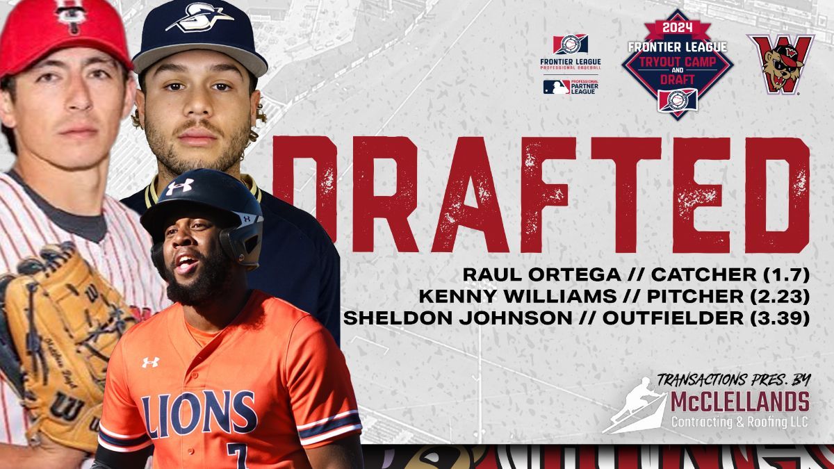 Wild Things Select Three in Frontier League Draft