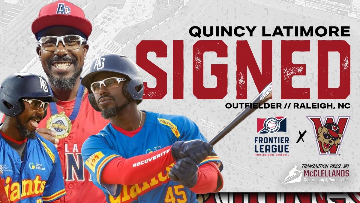 Wild Things Sign OF Quincy Latimore for Return, Set Opening Day Roster