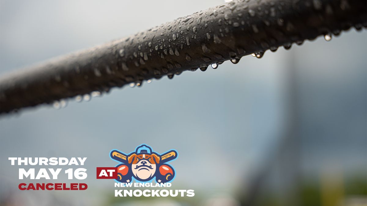 Series Finale Against Knockouts Canceled Due to Rain