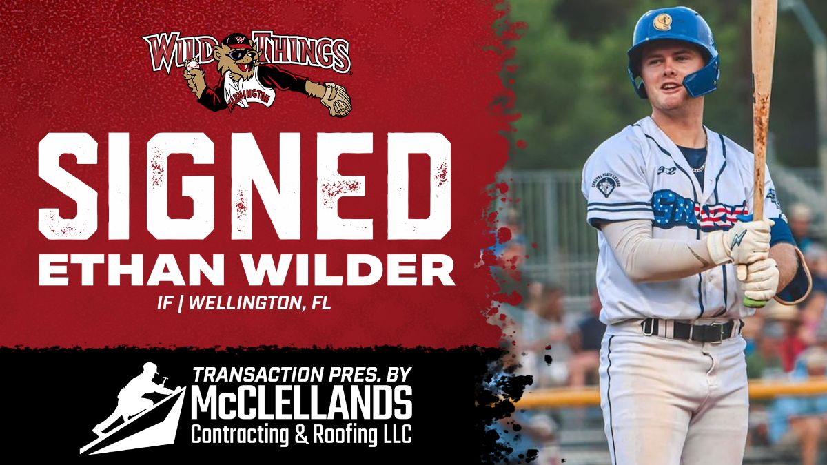 Wild Things Sign IF Ethan Wilder in Series of Roster Moves