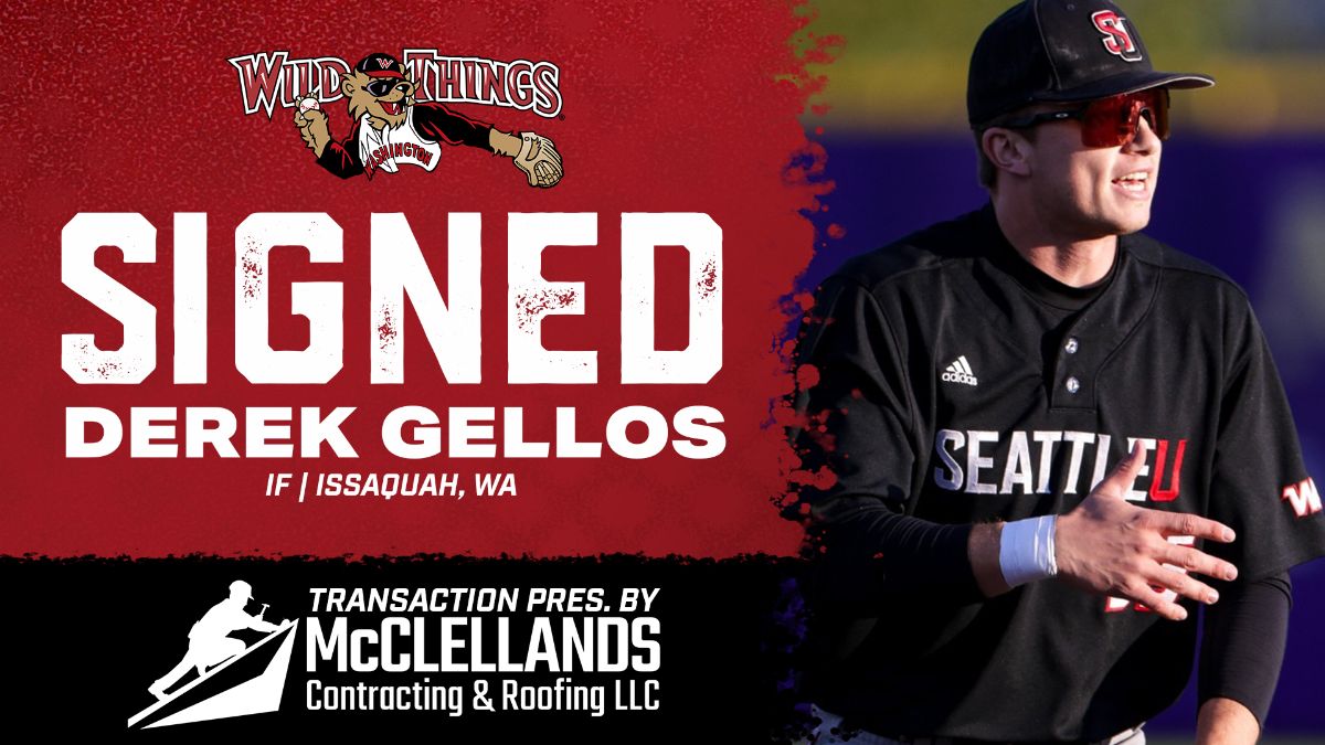 Wild Things Ink IF Derek Gellos to Active Roster, Make Two Other Moves