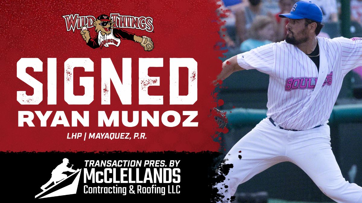 Ryan Munoz Signed Among Series of Moves by Wild Things