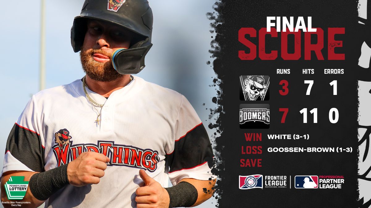 Wild Things Drop Middle Game in Schaumburg