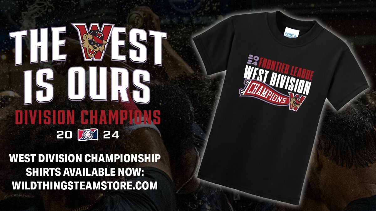 Get Your West Division Championship Shirt Now!